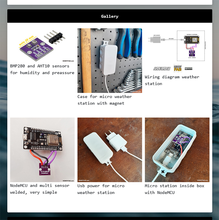 New features: Gallery on your station’s custom web site